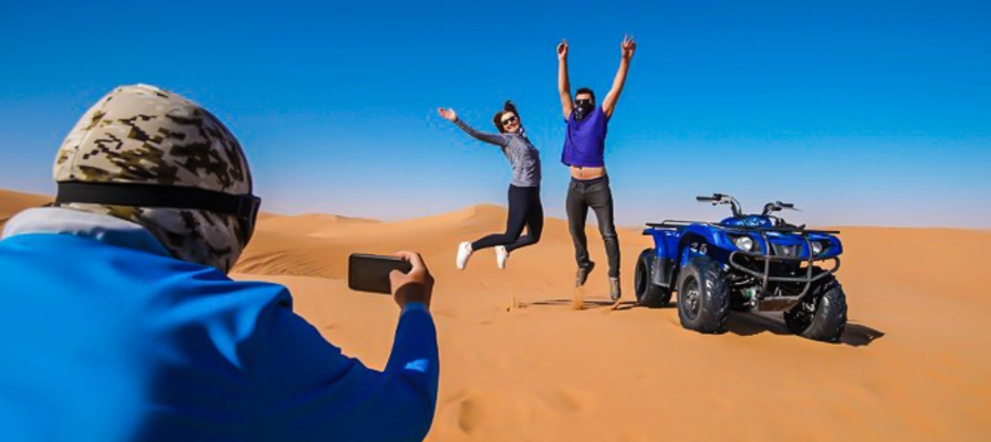 Red Dune Desert Safari With Quad Bike