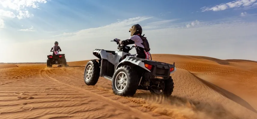 Dubai Morning Desert Safari With Quad Bike-5